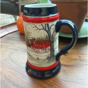 1990 Collector’s Series Budweiser Beer Stein Mug